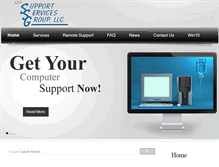 Tablet Screenshot of mysupportservicesgroup.com